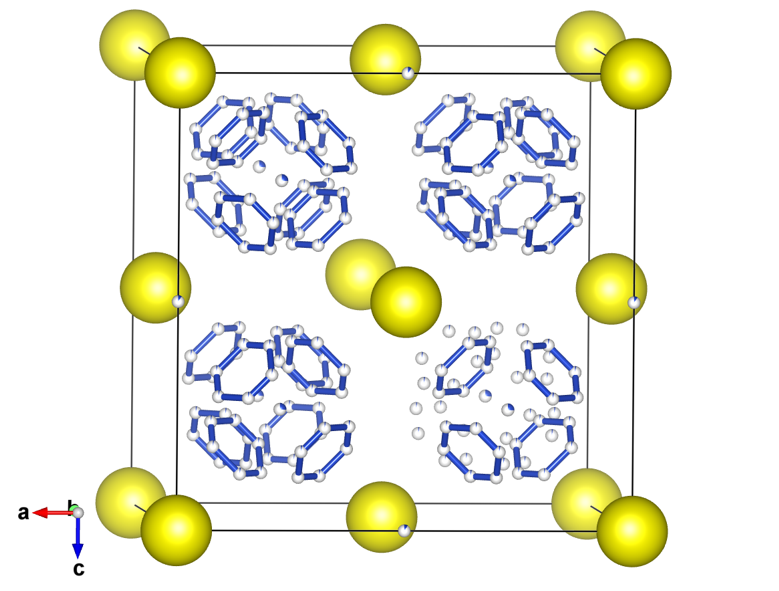 real copper sulfide structure